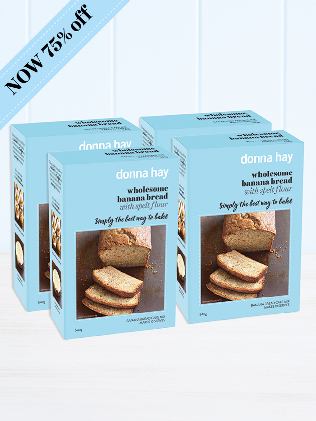 PANTRY STAPLE FOUR PACK - WHOLESOME BANANA BREAD