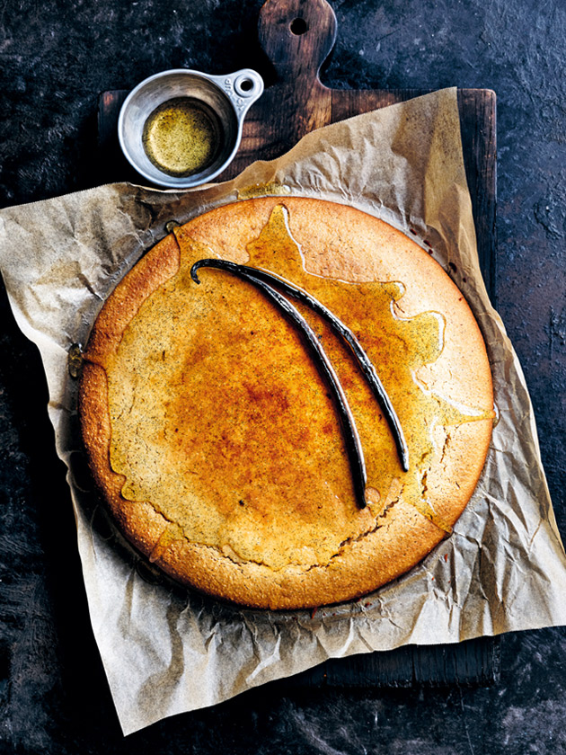 CROWD FAVOURITE ALMOND CAKE WITH VANILLA SYRUP