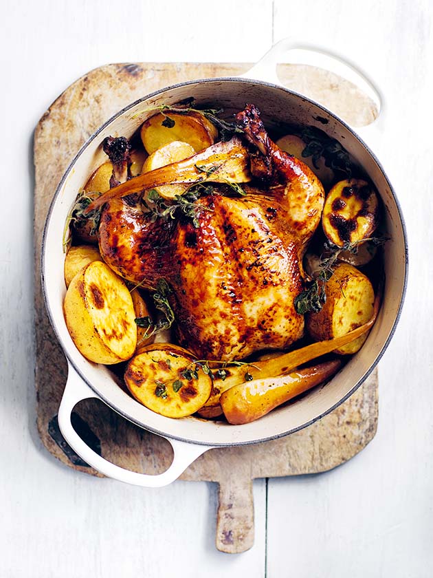 FAMILY FAVOURITE BALSAMIC POT ROASTED CHICKEN 