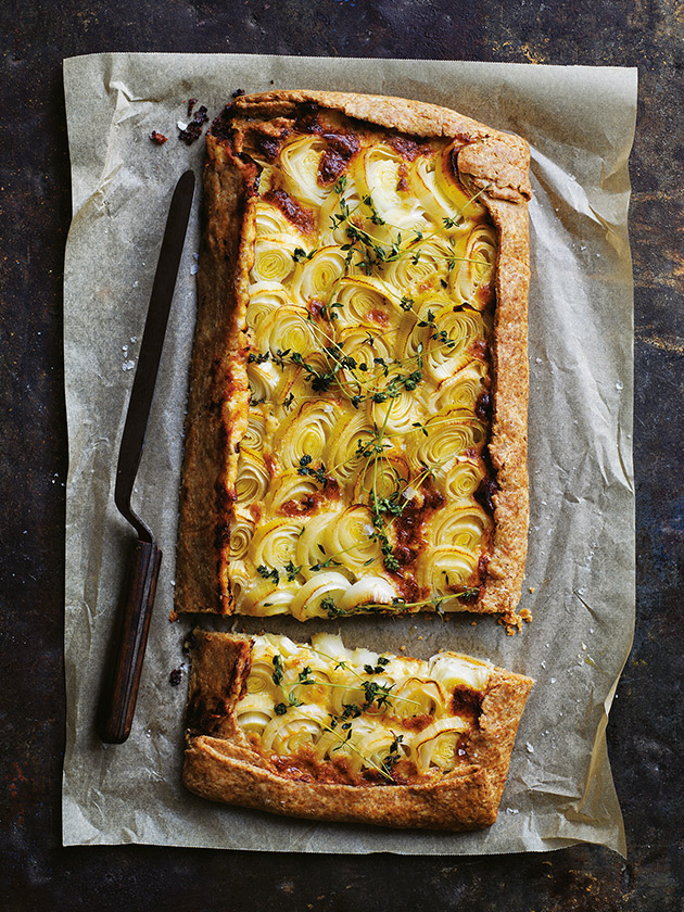 CROWD PLEASER CARAMELISED LEEK TART