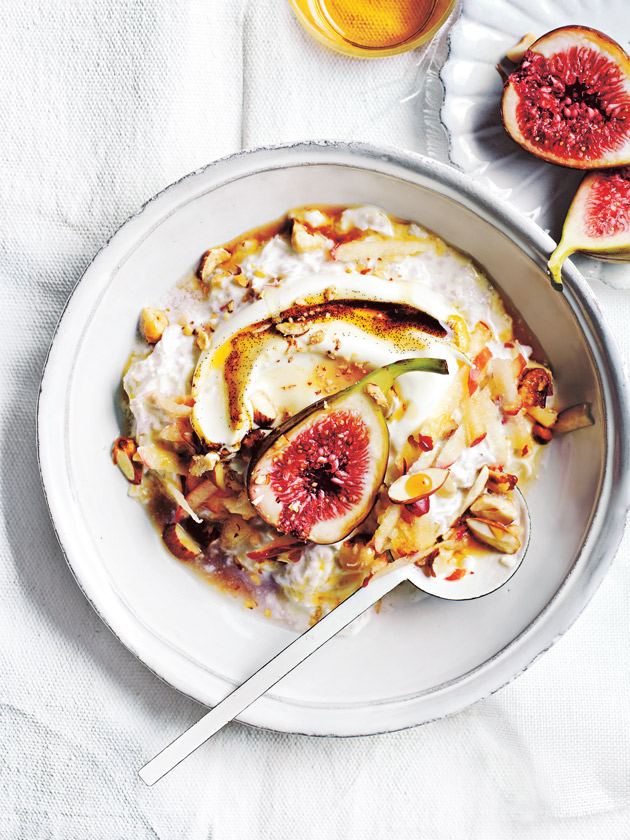 MAKE AHEAD COCONUT, APPLE AND NUT BIRCHER MUESLI
