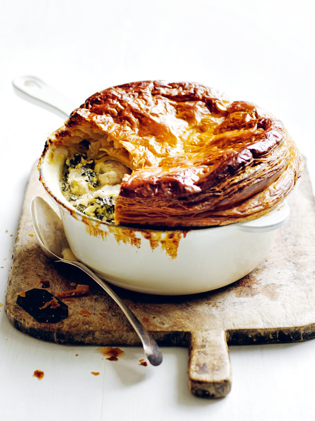 COMFORTING CREAMY LEMON CHICKEN POT PIE