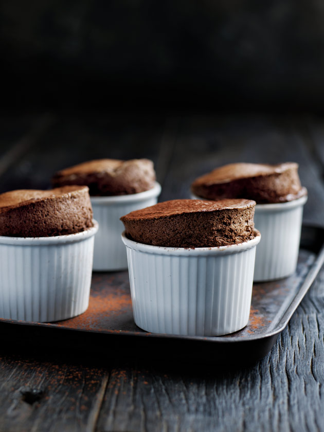 sweet treat - dark chocolate souffle