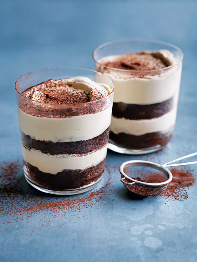 Chocolate Sponge And Coffee Cream Tiramisu Donna Hay