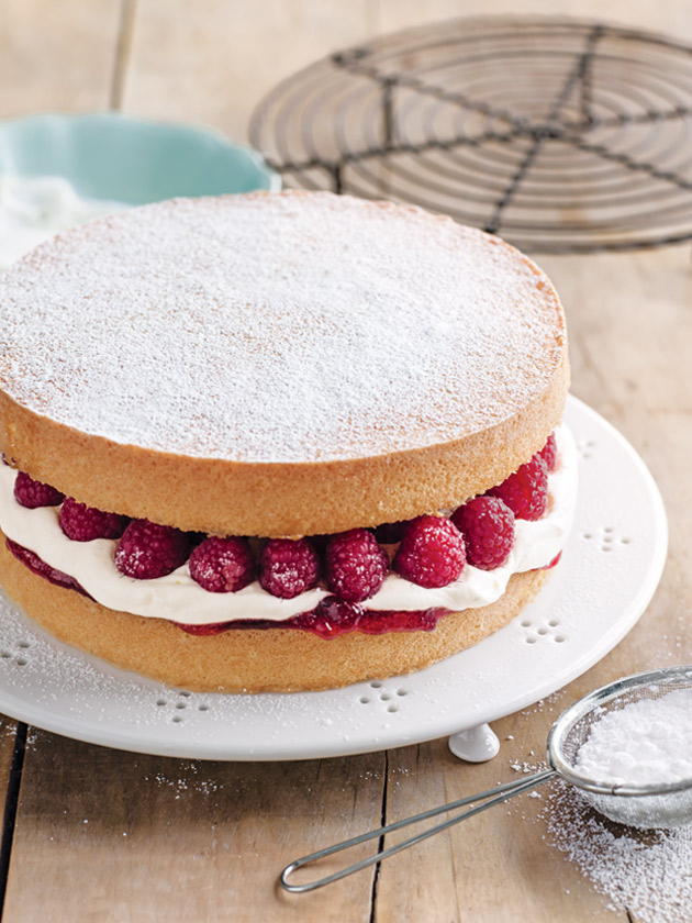 Jam And Cream Sponge Cake | Donna Hay