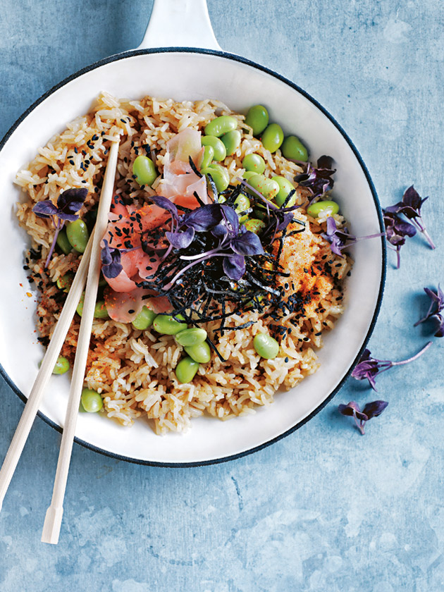 Japanese Style Vegetable Fried Rice | Donna Hay