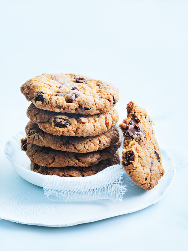 Raisin Oat And Choc Chip Cookies | Donna Hay