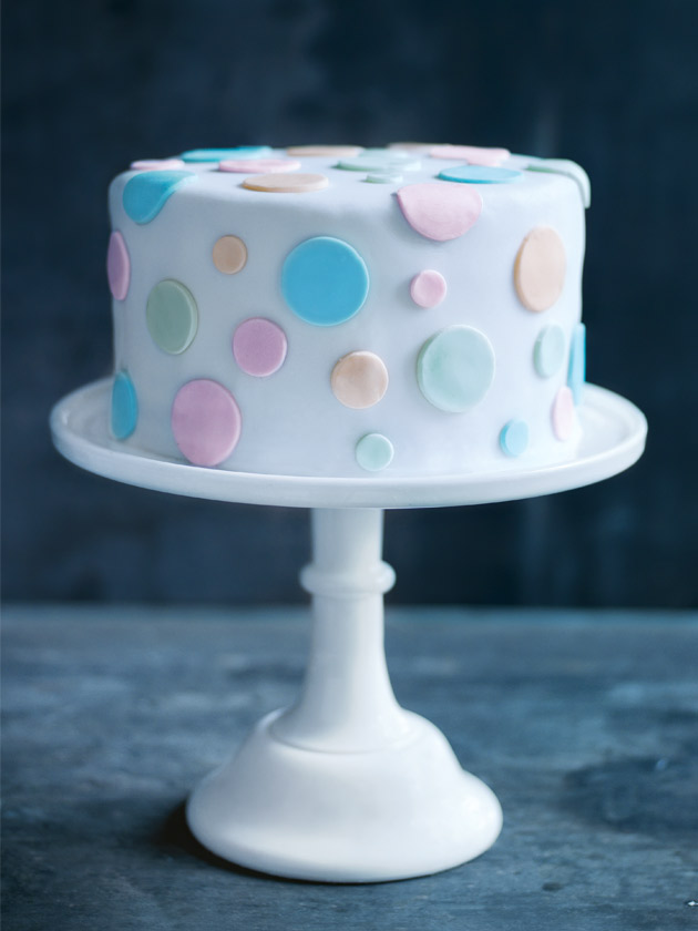 Easter Polka Dot Cake - SugarHero