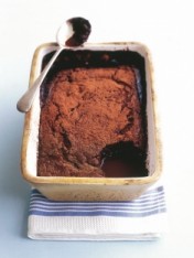 chocolate self-saucing pudding