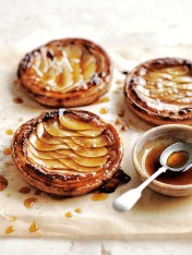 almond and pear tarts