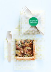 bacon and zucchini slice