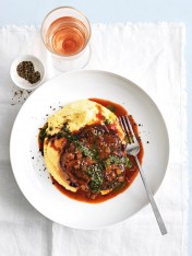 osso buco with polenta  Steak With Caramelised Onion Osso Bucco