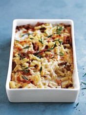 rosemary and speck mac and cheese