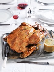 apple and herb brined turkey with rosemary gravy  Red Wine Gravy apple herbbrined turkey rosemary gravy