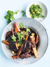 balsamic red meat short ribs