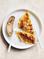 traditional omelette  Crispy Polenta-Lined Bocconcini basic omelette