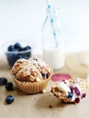 blueberry, oat and yoghurt cakes  Lemongrass Prawns blueberry oat and yoghurt muffins