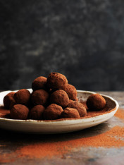 brownie truffles  Chocolate-Caramel Gash brownie truffles