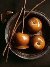 caramel apples  Crispy Polenta-Lined Bocconcini caramel apples