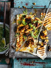 cardamom and coconut chicken skewers  Crispy Polenta-Lined Bocconcini cardamom chicken skewers