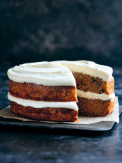 carrot cake with ricotta icing  Chocolate-Caramel Gash carrot cake
