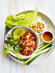 cheat’s chilli cashew tofu larb  Lobster Salad With Tarragon Dressing cheats chilli cashew tofu larb