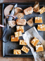 chewy caramels with salted peanuts  Crispy Polenta-Lined Bocconcini chewy caramels with salted peanuts