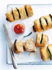 chicken and epic sausage rolls  Basil And Lime Beef Rolls chicken proscuitto provolone