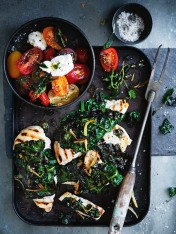 chicken wrapped in cavolo nero with preserved lemon  Lemongrass Prawns chicken wrapped in cavolo nero with pressed lemon