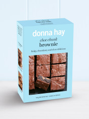 baking combine - molten chocolate chunk brownie  Crispy Polenta-Lined Bocconcini choc chunk brownie