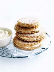 coconut lime cookie sandwiches