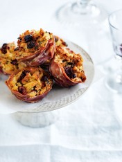 cranberry and pancetta stuffing cups