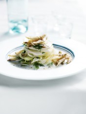 crispy whitebait with shaved fennel  Pepper Steak With Chives crispy whitebait with shaved fennel