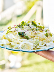 Fennel and parmesan salad