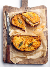 french toast ham and cheese toastie