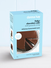 baking combine - fudgy chocolate cake with ganache icing  Crispy Polenta-Lined Bocconcini fudgy chocolate cake