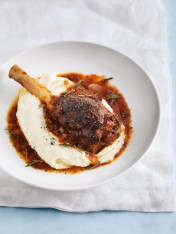 rosemary braised lamb shanks  Red Currant Red meat Ribs lamb shanks