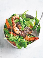 nori prawn salad with broccolini  Lobster Salad With Tarragon Dressing nori prawn salad with broccolini