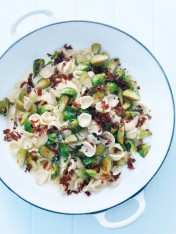 orecchiette with brussels sprouts and pancetta