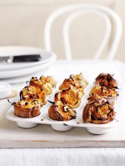 parsnip, sweet potato and thyme yorkshire puddings