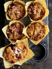 raspberry cream cheese muffins