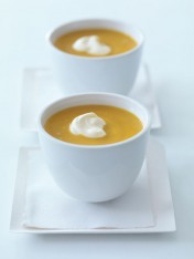 Sweet Potato Soup With Goats Cheese | Donna Hay