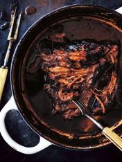 unhurried-cooked red meat brisket