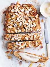 spiced banana and almond scones