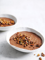 spiced honey mousse