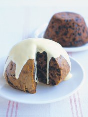 steamed Christmas pudding