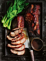 sticky char siu roasted pork