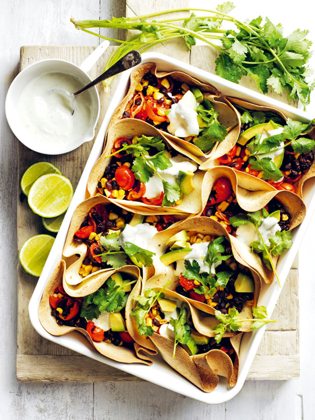 all-in-one crispy baked tacos