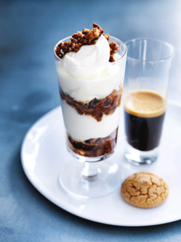 Amaretti Tiramisu Trifles | Donna Hay