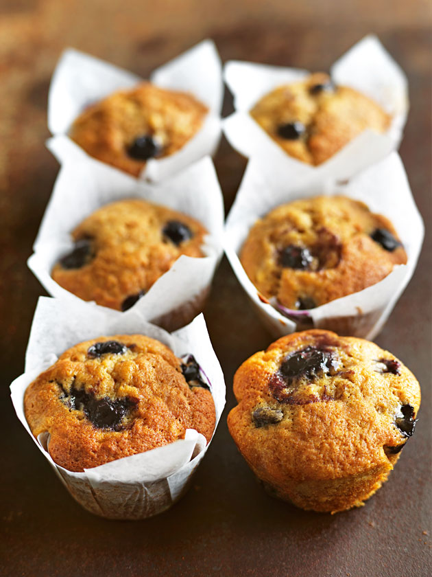Banana And Blueberry Muffins | Donna Hay